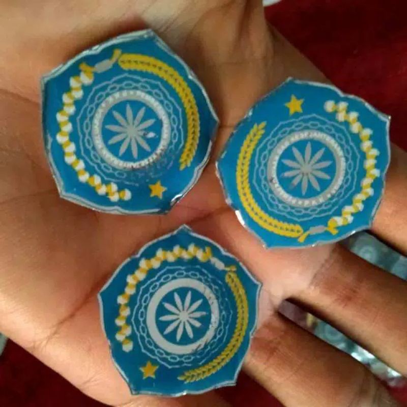 pin PKK bagus Patri bijian lapis resin