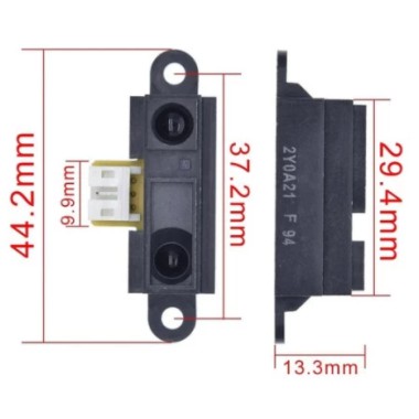 Sensor Infrared distance 2Y0A21 GP2Y0A21YK0F (1569)