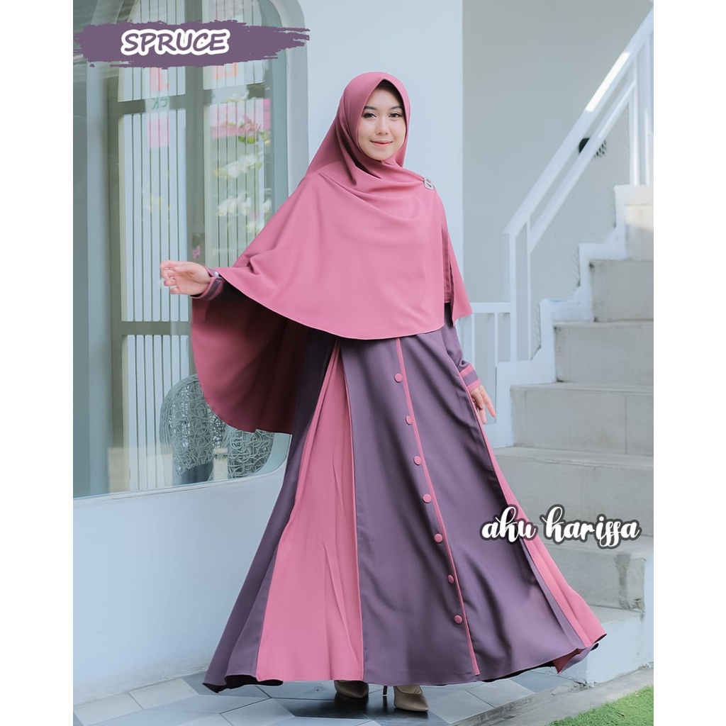 MAYZA SYAFINA AKU KARISSA GAMIS SET KHIMAR MODEL TERBARU