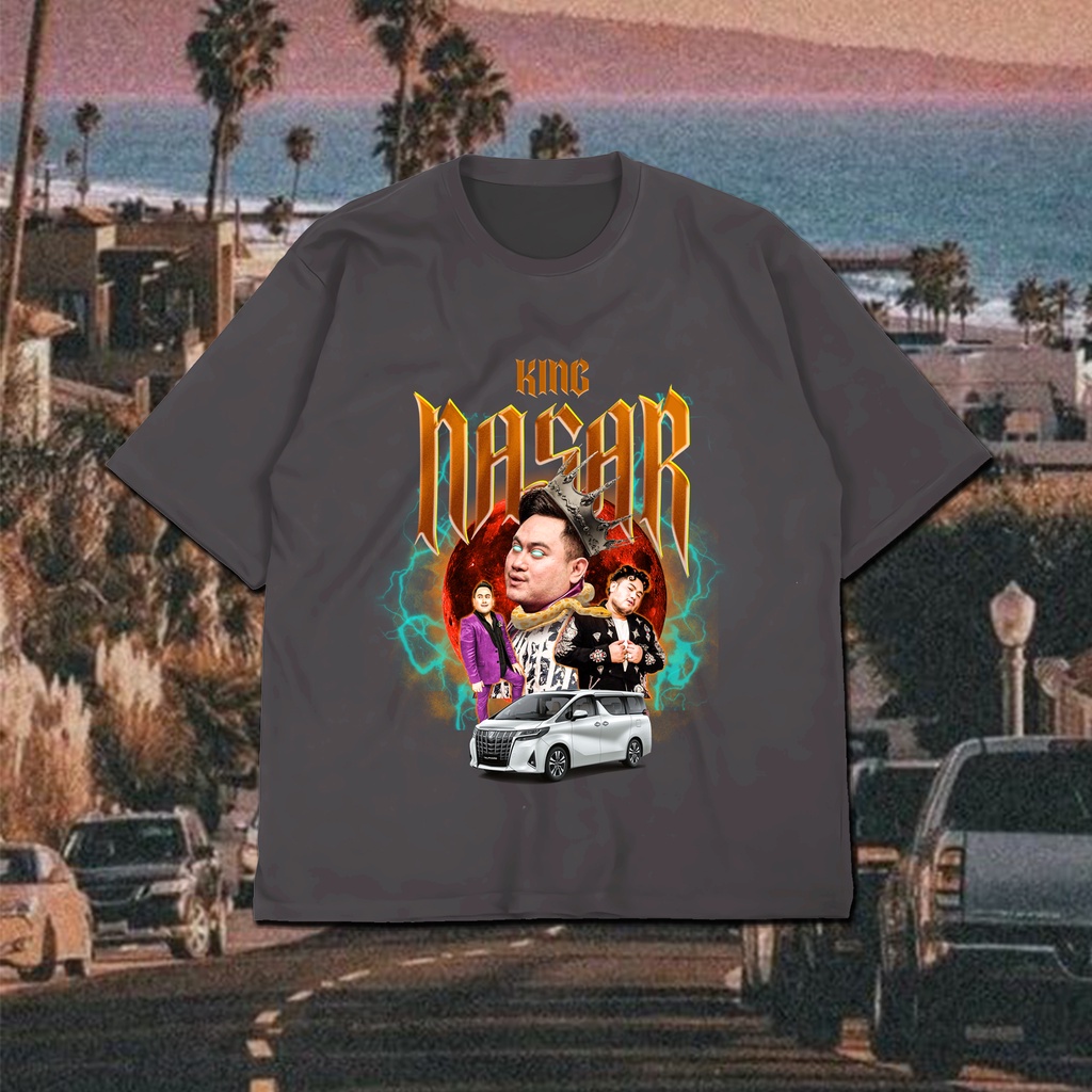 Nassar Vintage Oversized Tshirt - Kaos Nassar Oversize