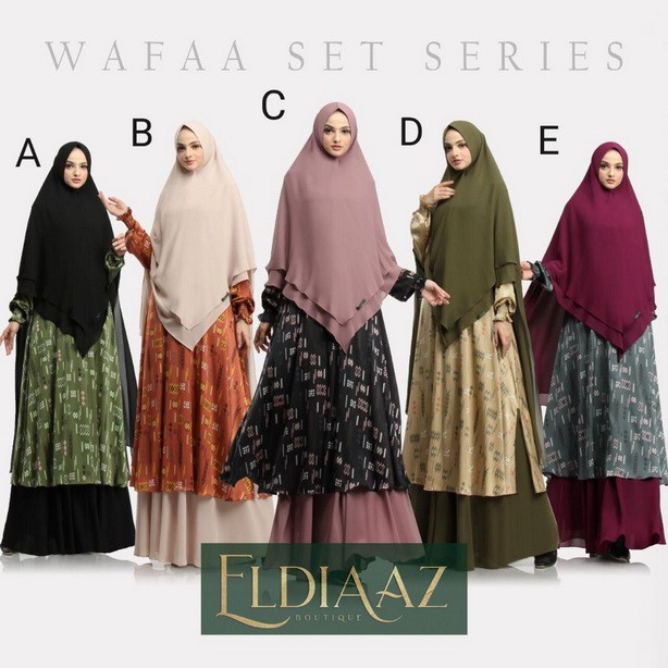 Gamis WAFAA Set Original by ELDIAAZ