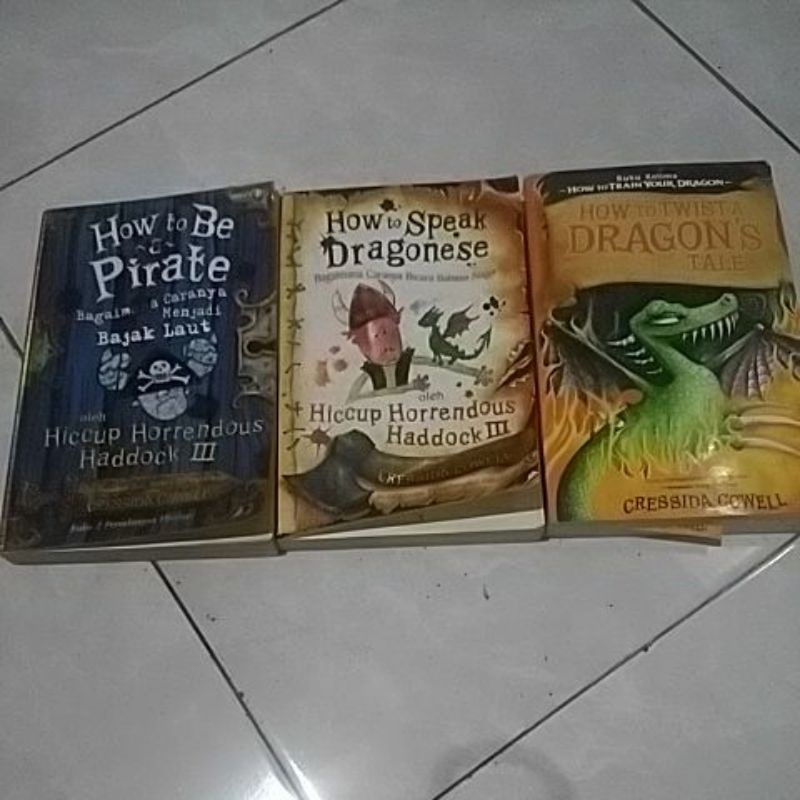 NOVEL SERI HOW TO TRAIN YOUR DRAGON