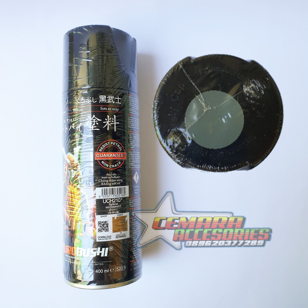 

Pilox Samurai Paint Epoxy UCH210 Surfacer 400 ml - Cat Semprot