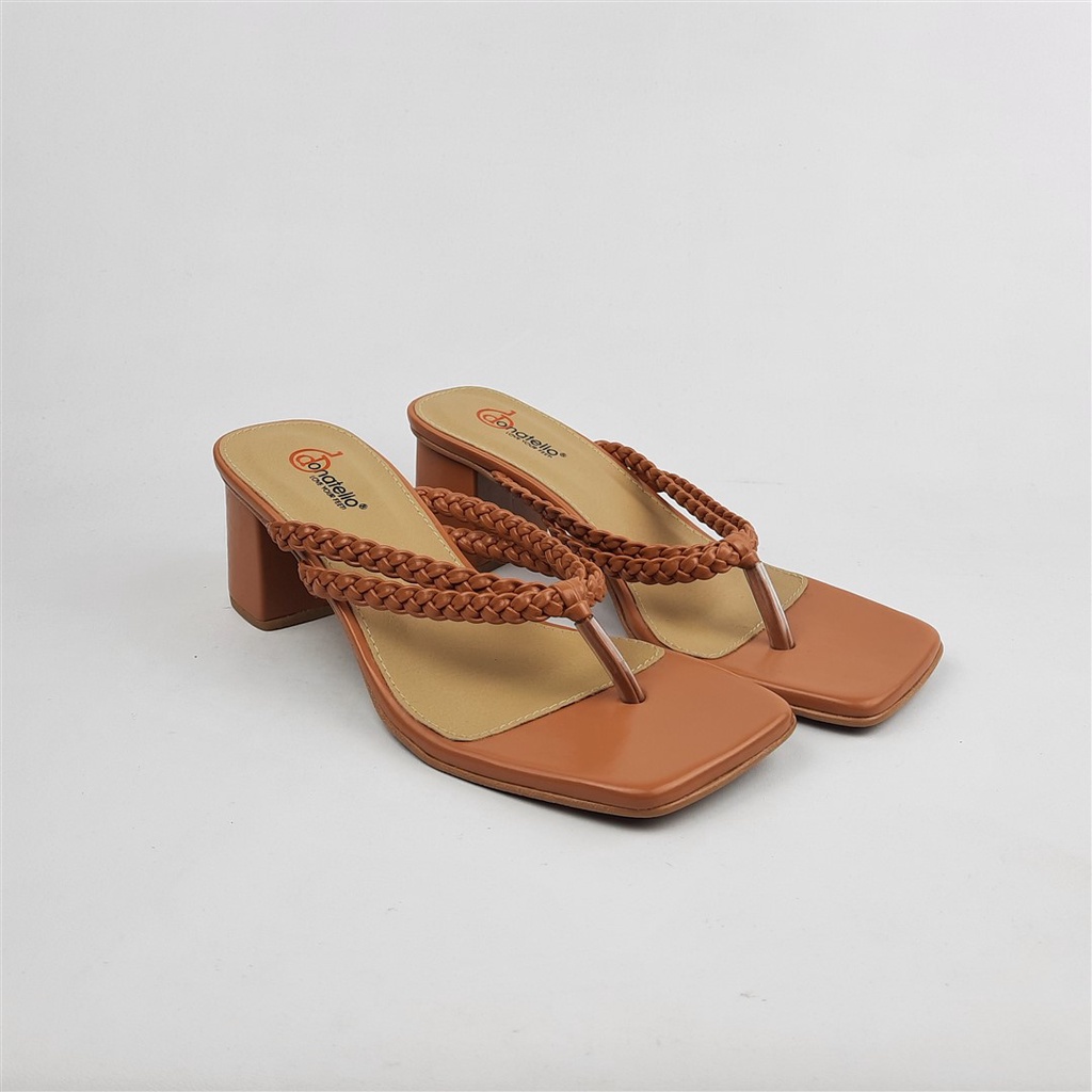 Sandal heels Wanita tinggi 6cm Donatello Sy.52611 36-40