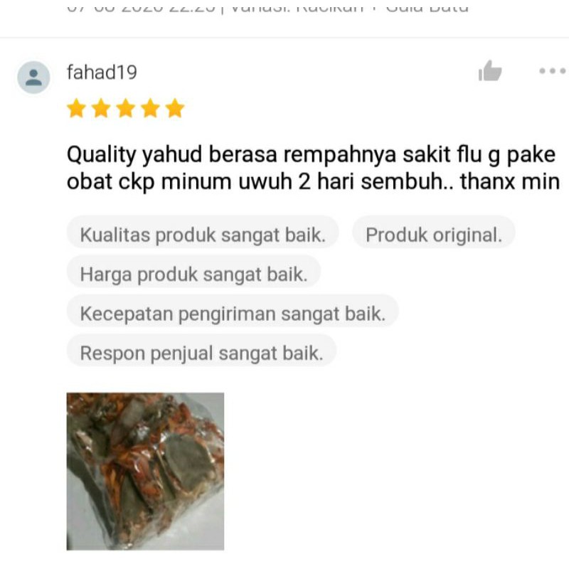 WEDANG UWUH 12 REMPAH JAHE GULABATU