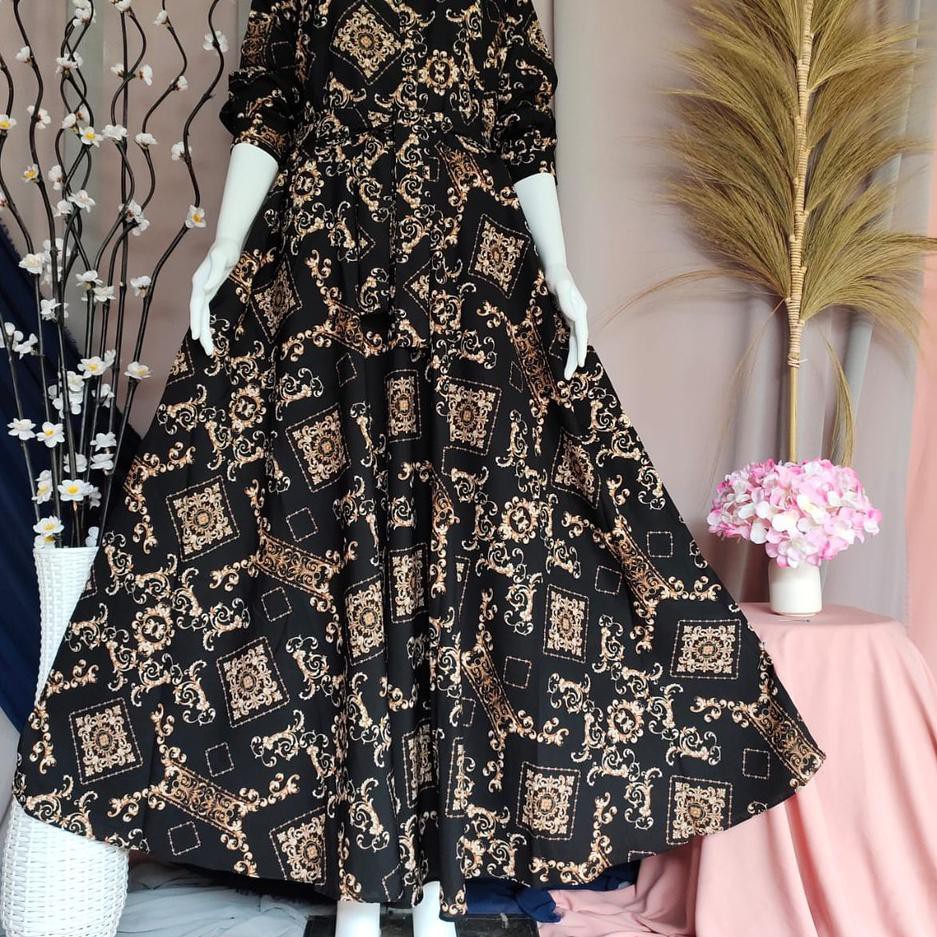 M0Q Gamis Monalisa Sultan Kotak Jumbo SNS