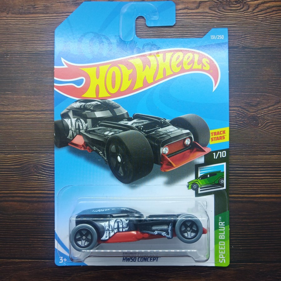 HOT WHEELS HW50 CONCEPT HITAM LIMITED