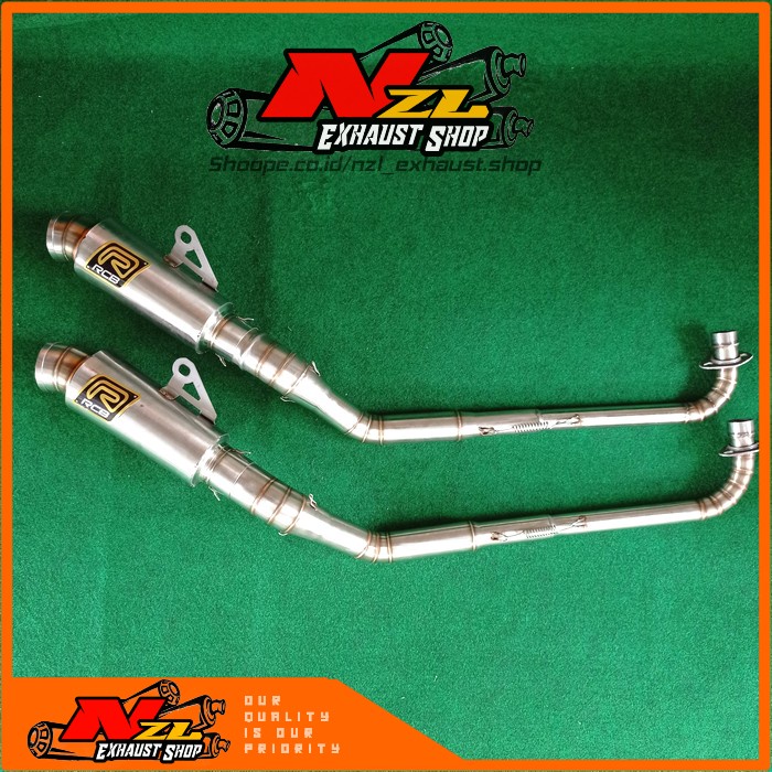 Knalpot kolong RCB/Knalpot jupiter z/vega r/shogun 110/supra x 125/grand/smash/blade dll.