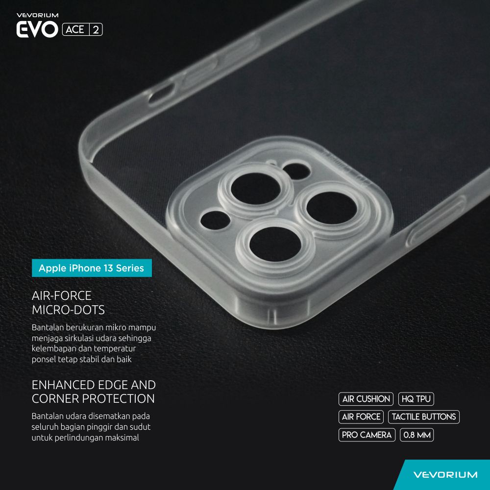 VEVORIUM EVO ICE Apple iPhone 13 PRO MAX MINI Softcase Soft Case