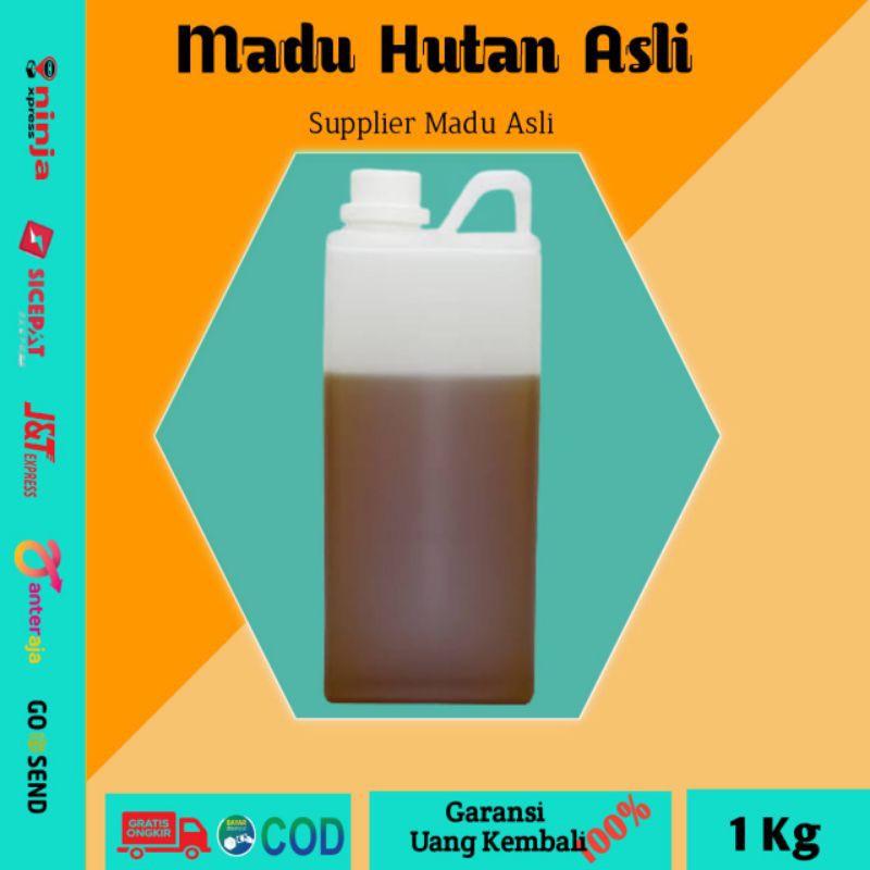 

Madu Asli Murni Nektar Bunga Hutan 100% Madu Hutan Asli 1kg Premium Honey Pure Murah Terlaris (COD)