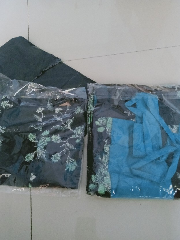 Wou Batik Couple Busui Sibulan Family Model Gamis Adipati Keluarga Anak Cewek Dan Cowok - Kg053
