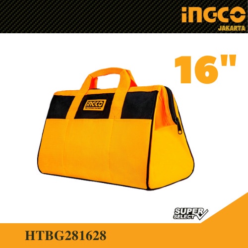 Tas Perkakas 16&quot; Bahan Kuat / Tool Bag INGCO HTBG281628 Toolbag Tempat