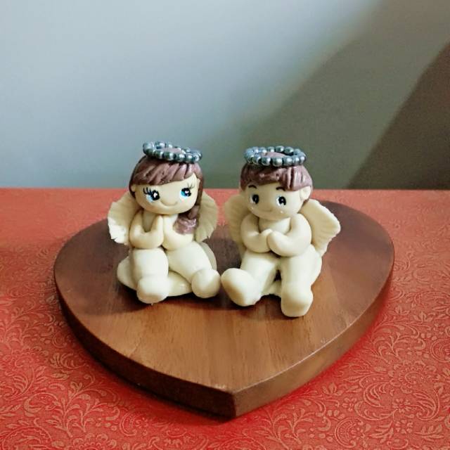 

Clay craft angel