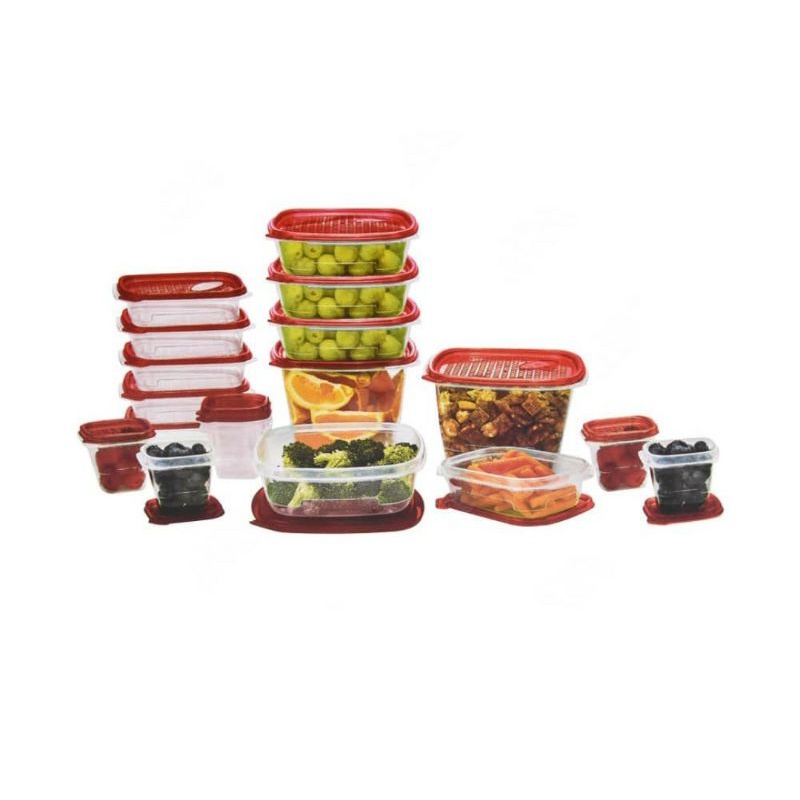 KRISHOME SET 36PCS WADAH MAKANAN/ACE FOOD STORAGE CLIP AND FRESH/ACE HARDWARE TEMPAT BEKAL MAKANAN/