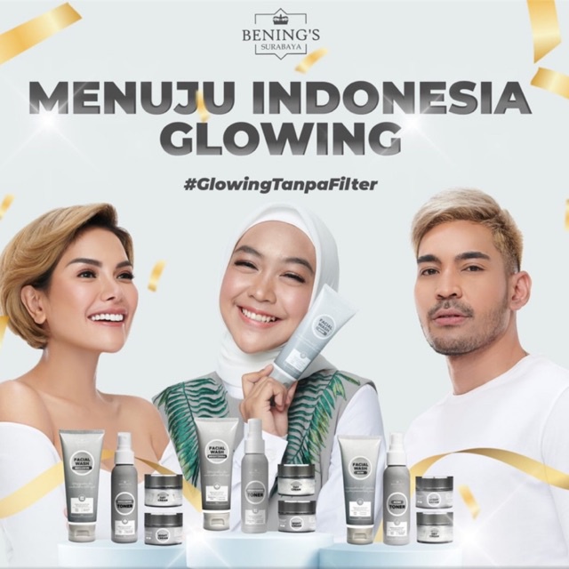 BENING'S PAKET BRIGHTENING | MENCERAHKAN DAN MENGATASI KULIT KUSAM