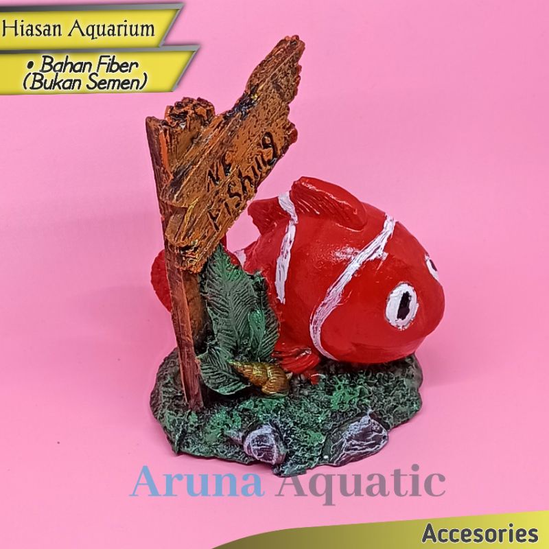 HIASAN AQUARIUM IKAN HIAS NEMO