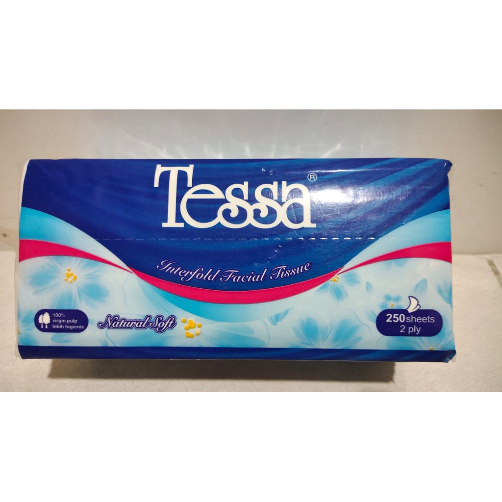 Vinztstore -  Tisue Tessa 250 Sheet / Tissue Facial /Tisu 2 ply Tisue Toilet Tissue Wajah