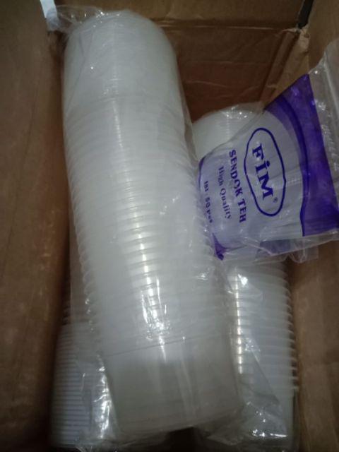 Thinwall 300 Ml Round + Tutup Merek Fim  Harga 1 Roll Isi 25 Pcs