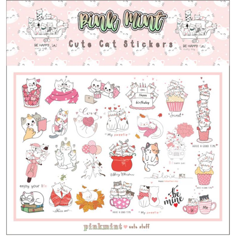 

STICKER KUCING LUCU DAN IMUT