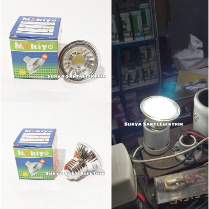 LAMPU SOROT LED 5 WATT MIKIYO E27 PUTIH