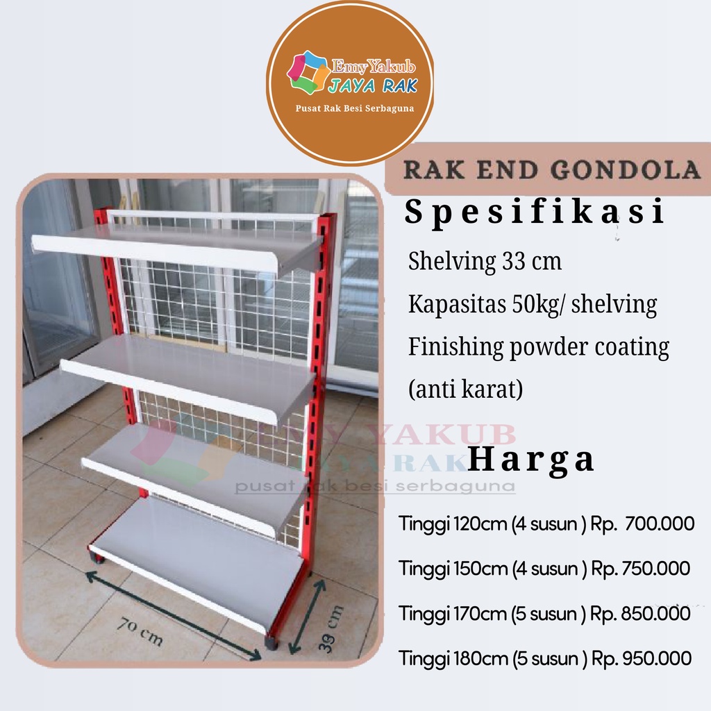 Rak Minimarket Single Starting Jointing