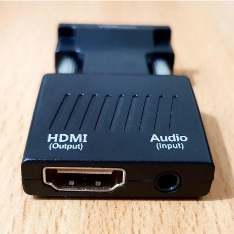 SKU-1001 CONVERTER VGA TO HDMI WITH AUDIO ADAPTER DONGLE