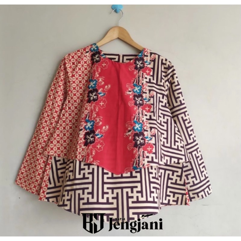 Blouse Kinanthi | Blus Batik Pastel