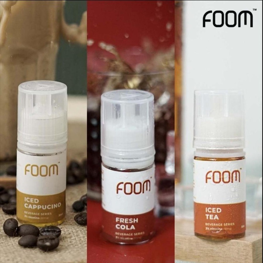 LIQUID FOOM ICED TEA BEVERAGE TERBARU 30ML 30MG