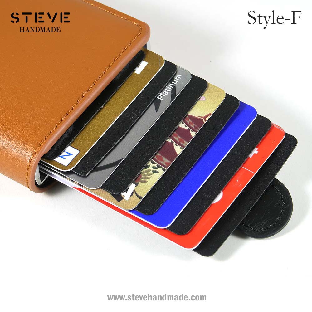 Dompet Kartu RFID Tempat Kartu Kredit Credit Card Holder Style F Custom