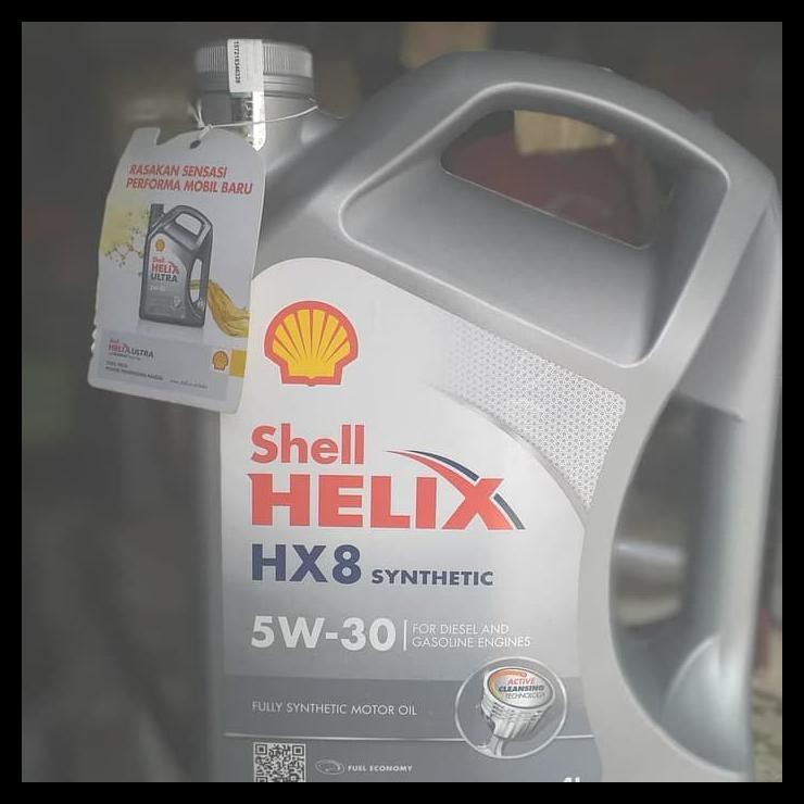 Promo Oli Shell Helix Hx8 5W-30 4Liter Best Seller 