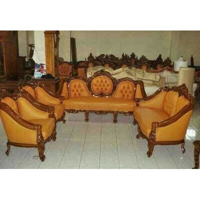 kursi sofa tamu monaco jati (Furniture kursi tamu sofa meja bufet )