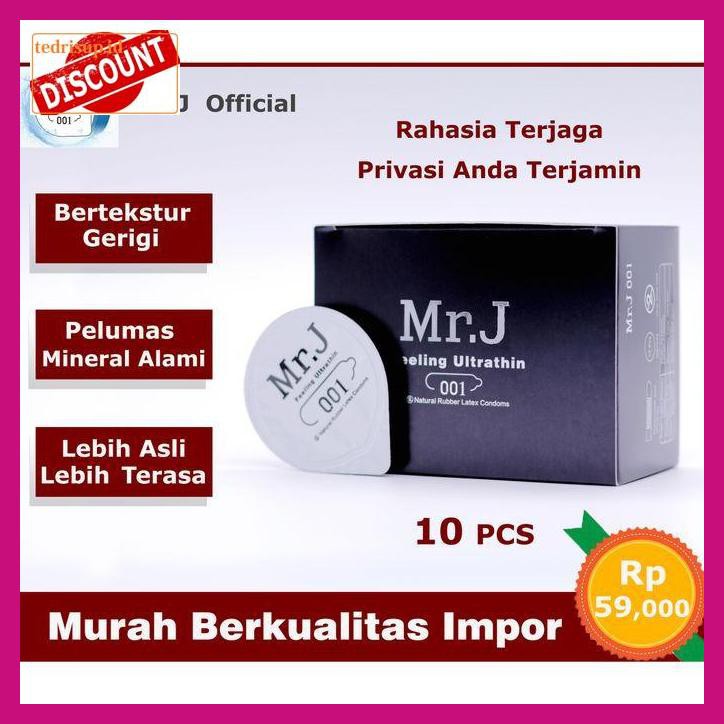 

9Kyikh8- Kondom Mr.J Dot 0.01Mm Tekstur Gerigi Kemasan 10 Pcs R5Wr6E-