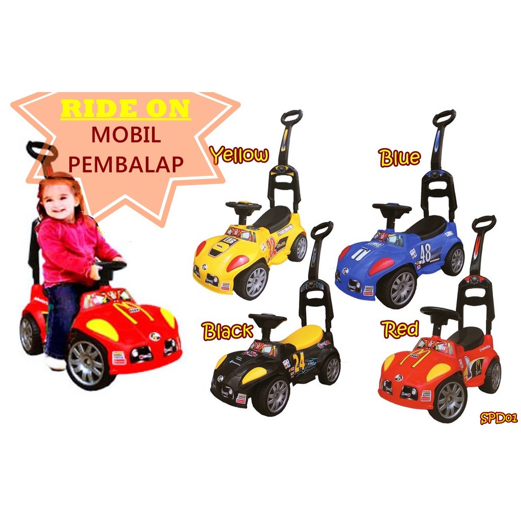 SPD01 RIDE ON MOBIL PEMBALAP MOBIL ANAK