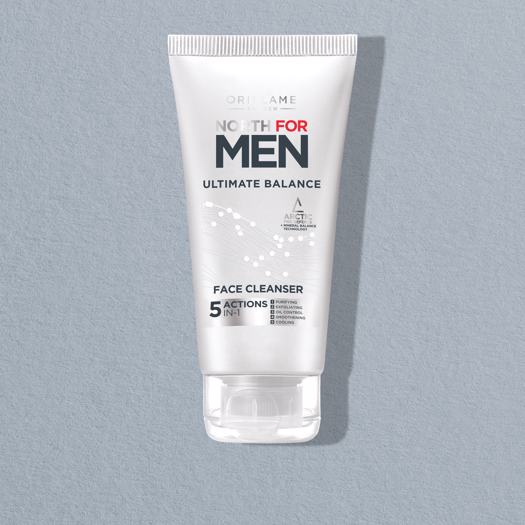 PROMO Face Cleanser North For Men Ultimate Balance,Oriflame original,oriflame murah, parfum oriflame
