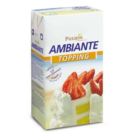 Whipping Cream Puratos Ambiante 1 Liter (BESAR) / Whiped Cream / wippy cream cair