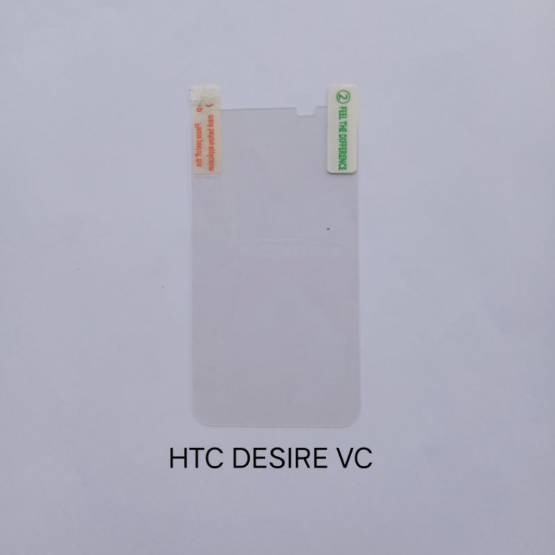 Anti gores HTC DESIRE VC . DESIRE X . ONE SC . RHYME anti bening anti glare screen guard screen protector pelindung layar