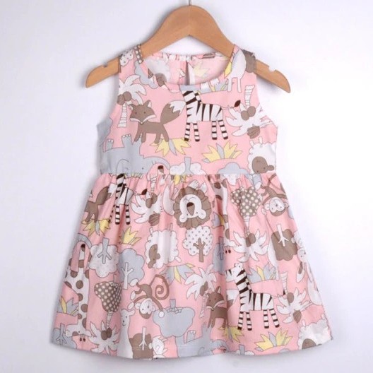 Dress anak perempuan usia 3 tahun size L