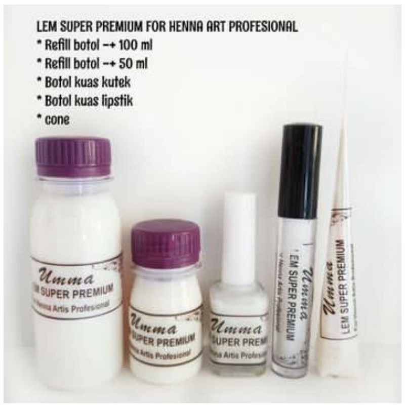 

Lem gliter dan gemstone premium super kuwat