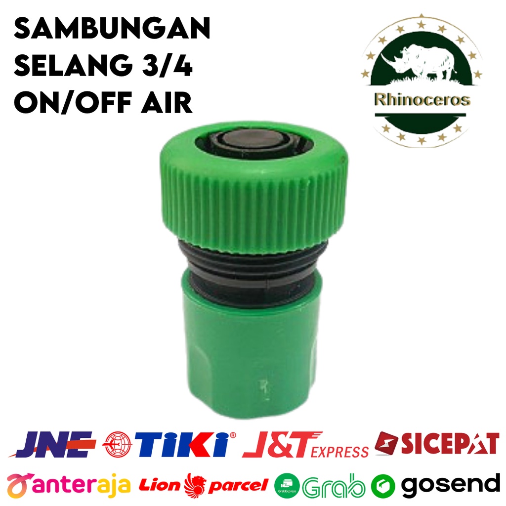 Sambungan 3/4 ON / OFF Air