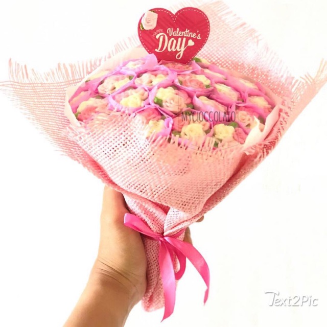 

Buket bunga coklat valentine spesial bunga valentine romantis kualitas impor