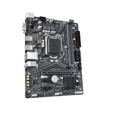 Motherboard gigabyte h410 intel gen 10 micro atx ddr4 lga 1200 sata3 ps2 vga usb lan audio h410m s2