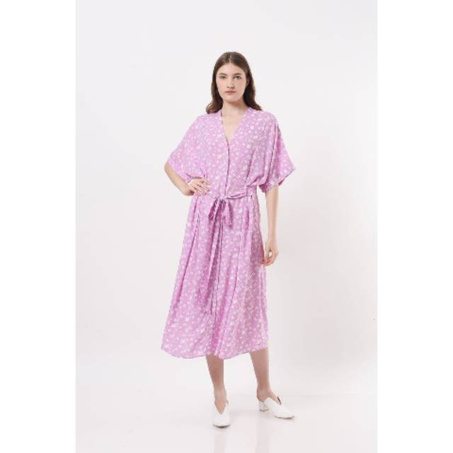Unpeu Femme Summer Loose Dress (purple)