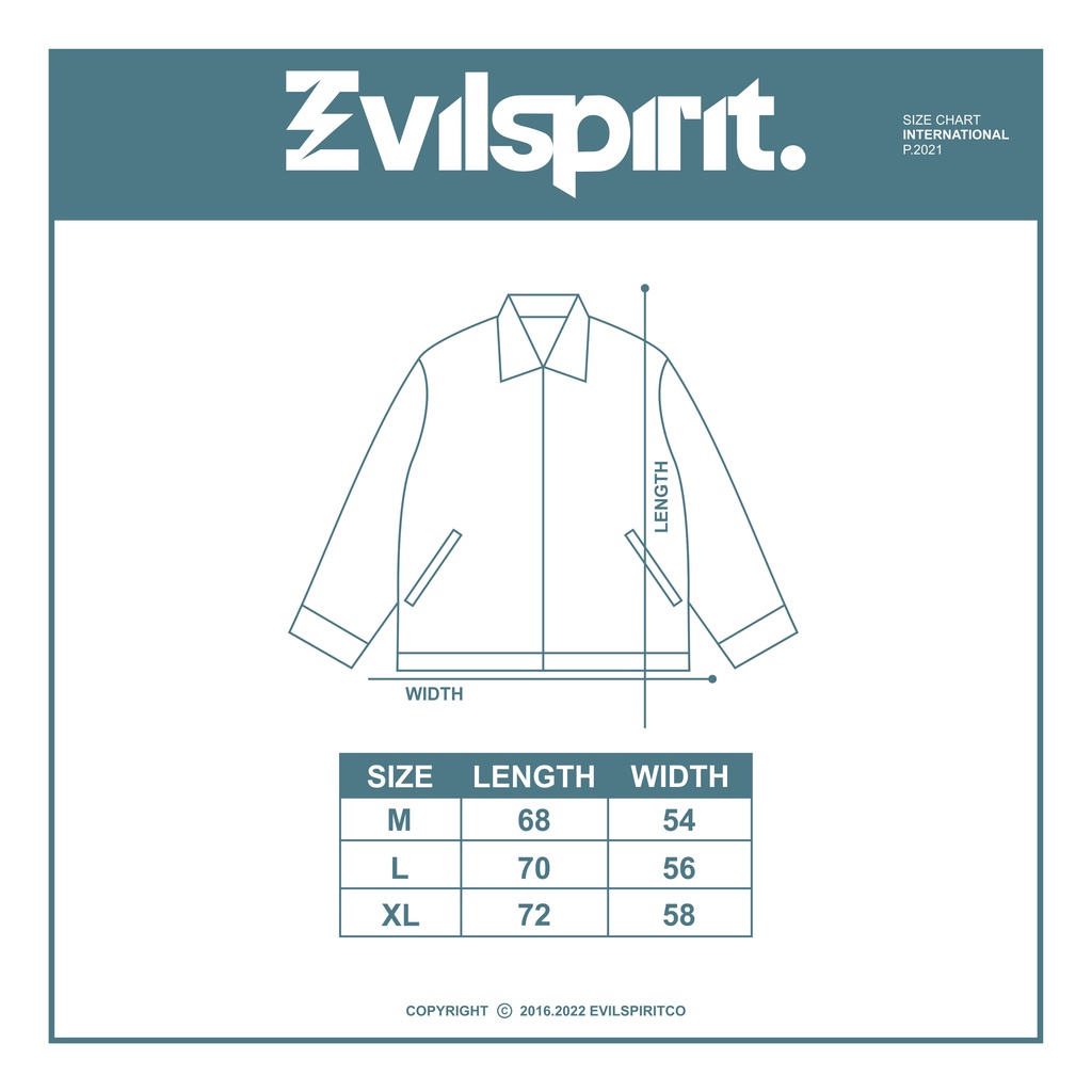 EVILSPIRIT JACKET WORKER - OSCAR PATCH BROWN UNISEX