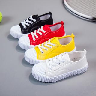 Sepatu Canvas Casual Anak Laki-laki / Perempuan Warna