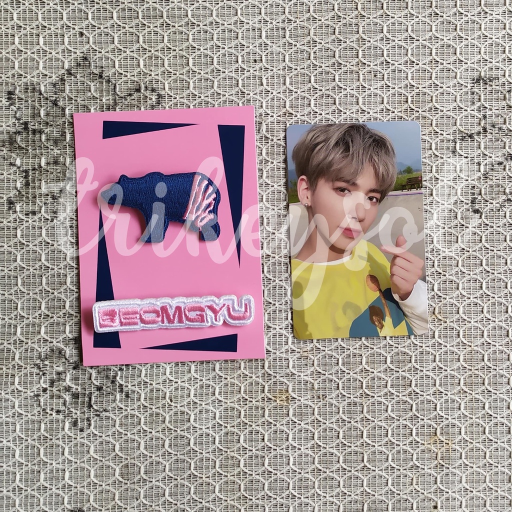 [POB Weverse] Photocard PC Taehyun Emblem Wappen Beomgyu [TXT Fight or Escape]