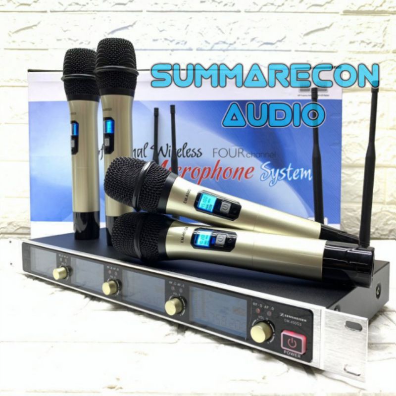 MIC WIRELESS SENNHEISER EM 450 G3  MIC 4 HANDEL