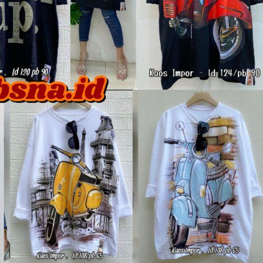 ☝ Tunik dan kaos Import Oversize ☉