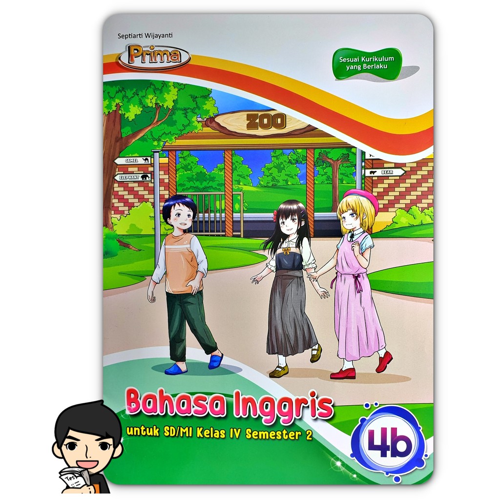 LKS BAHASA INGGRIS SD/ MI KELAS 4 SEMESTER 2 | Prima