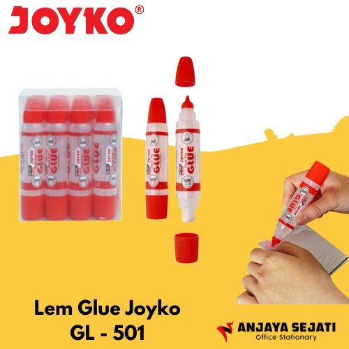 

Lem Glue Joyko GL-501 | Lem Perekat | Perlusin (isi 12pcs)