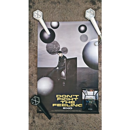 [OFFICIAL] SEHUN POSTER EXO DON'T FIGHT THE FEELING/DFTF PHOTOBOOK 1/PB 1